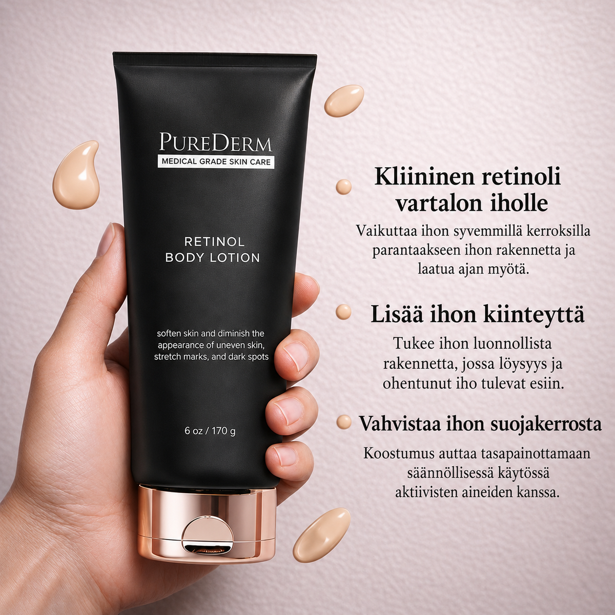 PureDerm Retinol Body Lotion